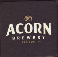 Beer coaster acorn-2