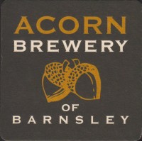 Beer coaster acorn-4