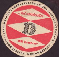 Beer coaster adambrauerei-11-zadek