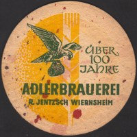 Beer coaster adler-brau-wiernsheim-2