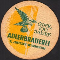 Pivní tácek adler-brau-wiernsheim-2