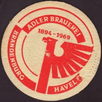 Beer coaster adler-brauerei-brandenburg-1