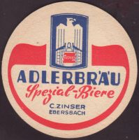 Beer coaster adler-brauerei-c-zinser-2-oboje