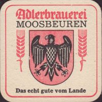 Beer coaster adlerbrau-moosbeuren-2-oboje
