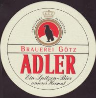 Beer coaster adlerbrauerei-altenstadt-karl-gotz-2