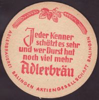 Beer coaster adlerbrauerei-balingen-2-zadek