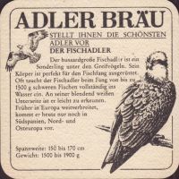 Beer coaster adlerbrauerei-herbert-werner-7-zadek