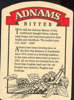 Pivní tácek adnams-7-zadek