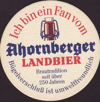 Beer coaster ahornberger-landbrauerei-strossner-brau-2