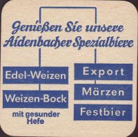 Beer coaster aidenbach-1-zadek