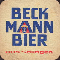 Beer coaster aktienbrauerei-beckmann-1