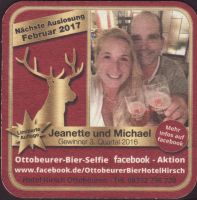Beer coaster akzent-brauerei-hotel-hirsch-2-zadek