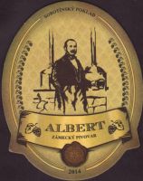 Beer coaster albert-zamecky-resort-sobotin-1-small