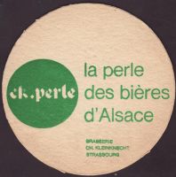 Beer coaster albra-brasserie-ck-perle-5-zadek-small