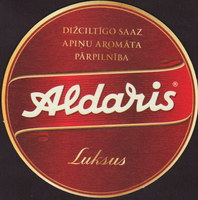 Beer coaster aldaris-17-zadek