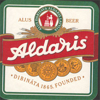 Beer coaster aldaris-2