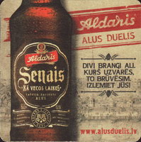 Beer coaster aldaris-27-zadek-small