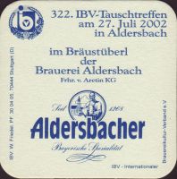 Beer coaster aldersbach-45-zadek