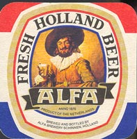 Beer coaster alfa-1