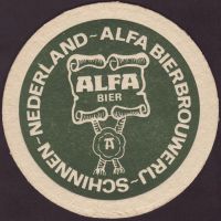 Beer coaster alfa-20