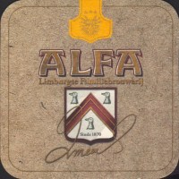 Beer coaster alfa-25
