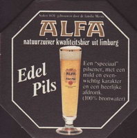 ALFA award Winning Brewery ~ Schinnen Netherlands 1870 Beer Collectible Coaster 