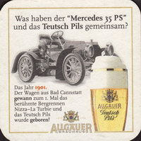 Beer coaster allgauer-brauhaus-14-zadek