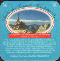 Beer coaster allgauer-brauhaus-25-zadek