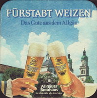 Beer coaster allgauer-brauhaus-34-zadek
