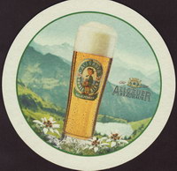 Beer coaster allgauer-brauhaus-42-zadek