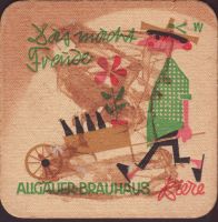 Beer coaster allgauer-brauhaus-52-zadek