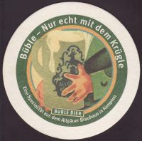 Beer coaster allgauer-brauhaus-71-zadek