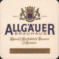Beer coaster allgauer-brauhaus-86