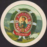 Beer coaster allgauer-brauhaus-89-oboje