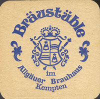 Beer coaster allgauer-brauhaus-9-oboje