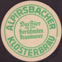 Beer coaster alpirsbacher-30-zadek