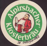 Beer coaster alpirsbacher-32-zadek