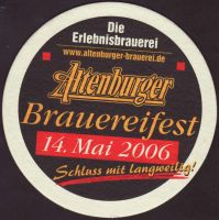 Beer coaster altenburger-36-zadek