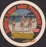 Beer coaster altenburger-58-zadek