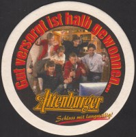 Beer coaster altenburger-60-zadek