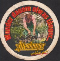 Beer coaster altenburger-76-zadek