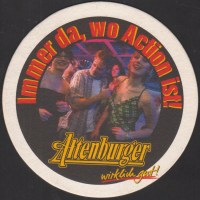 Beer coaster altenburger-81-zadek