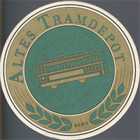 Beer coaster altes-tramdepot-1