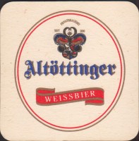 Beer coaster altottinger-hell-brau-4-oboje