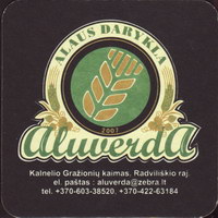 Beer coaster aluverda-1