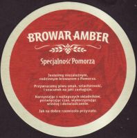 Beer coaster amber-11-zadek