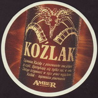 Beer coaster amber-5