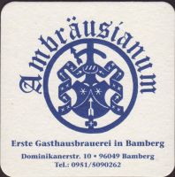 Beer coaster ambrausianum-2-oboje