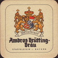 Beer coaster ambros-brutting-brau-1