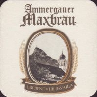 Beer coaster ammergauer-maxbrau-1-oboje